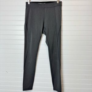 Ivy Park Leggings Women’s Sz Medium High Rise Sculpted Lux Gray Full Length
